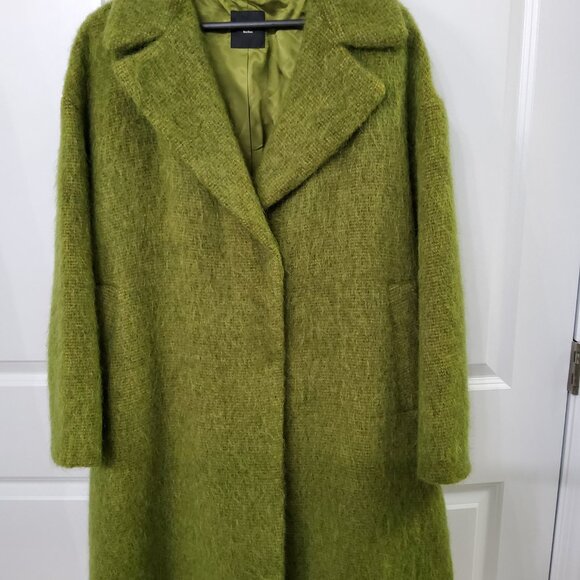 Max Mara WEEKEND Coat, Green, Size 14.